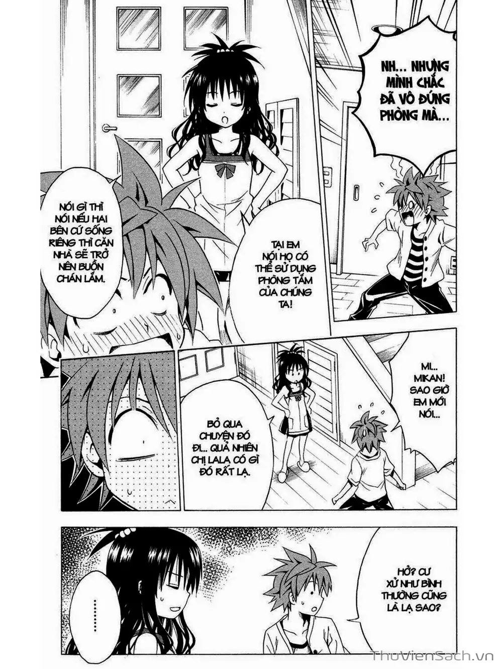 Truyện Tranh Bóng Tối Hoàng Kim - To Love Ru Darkness trang 8