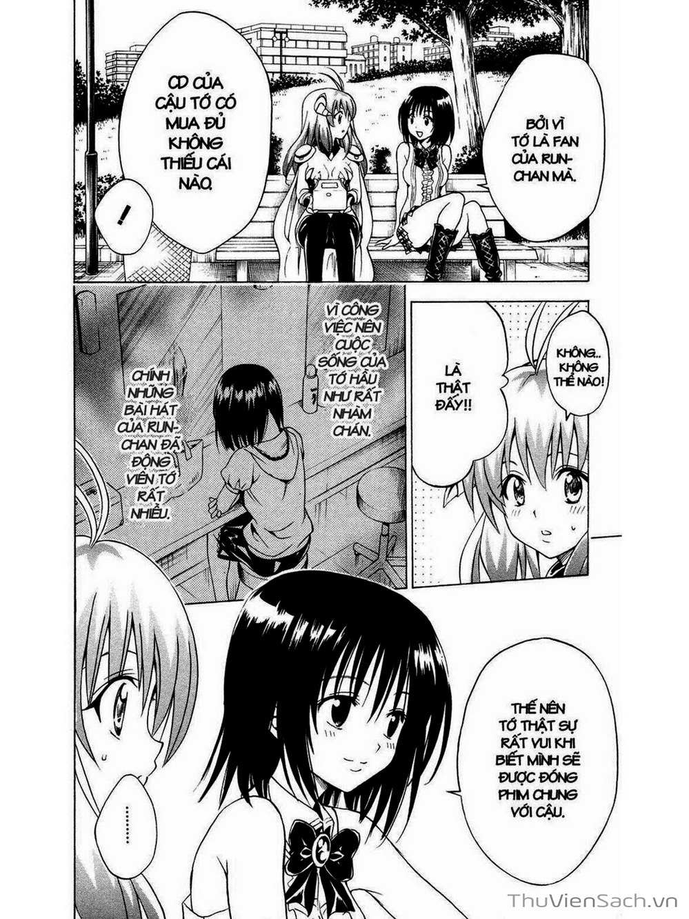 Truyện Tranh Bóng Tối Hoàng Kim - To Love Ru Darkness trang 8