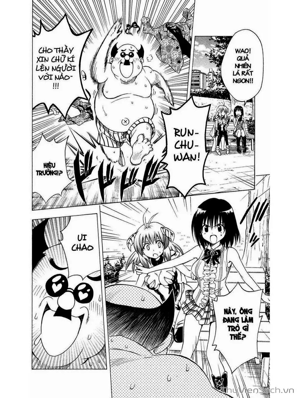 Truyện Tranh Bóng Tối Hoàng Kim - To Love Ru Darkness trang 8