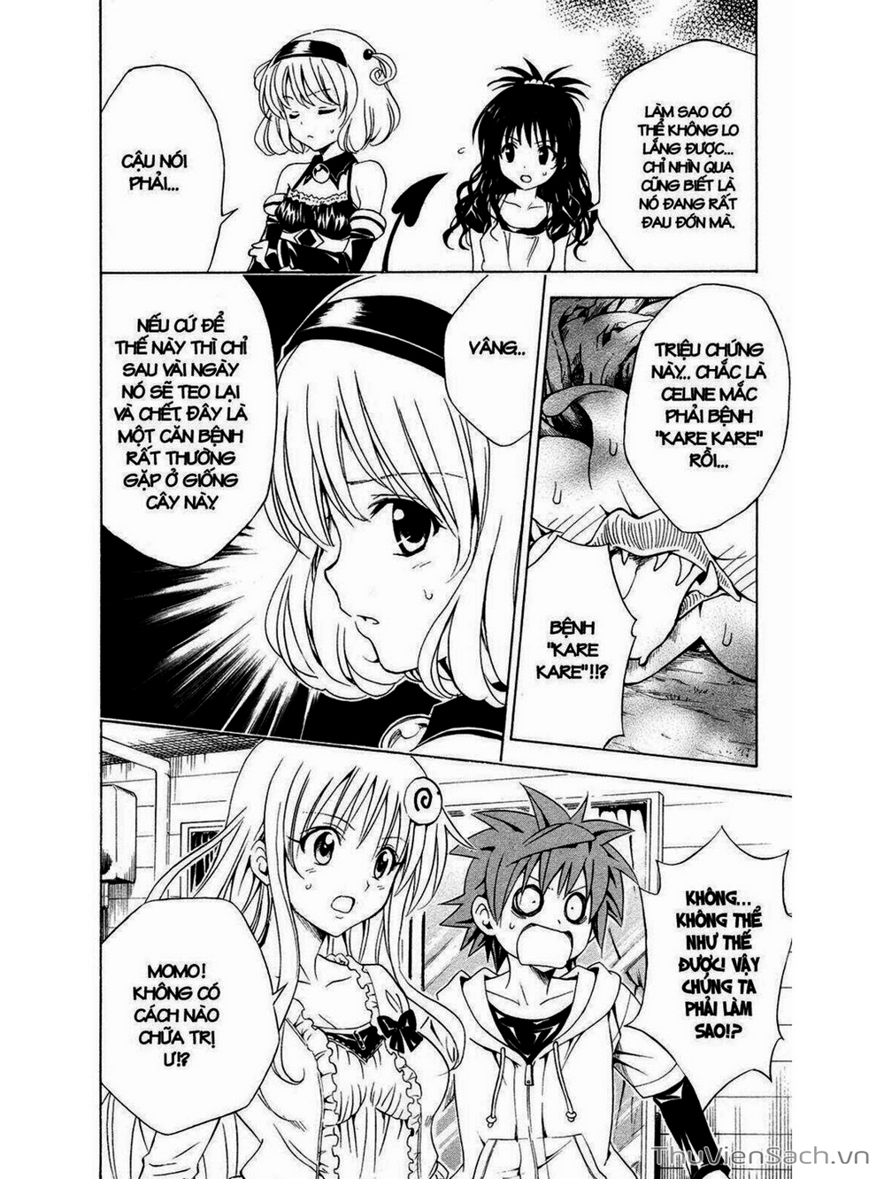 Truyện Tranh Bóng Tối Hoàng Kim - To Love Ru Darkness trang 8