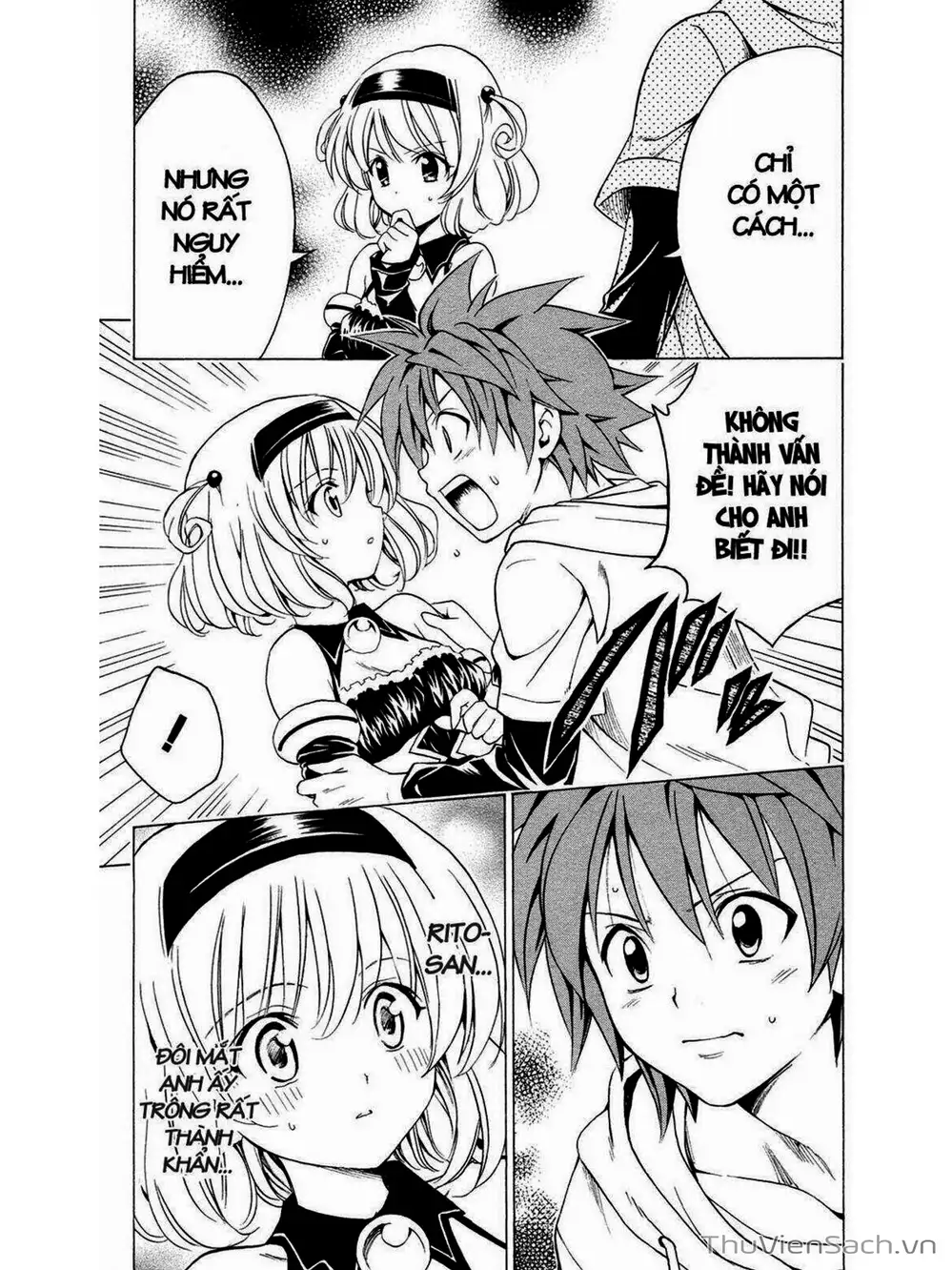 Truyện Tranh Bóng Tối Hoàng Kim - To Love Ru Darkness trang 8