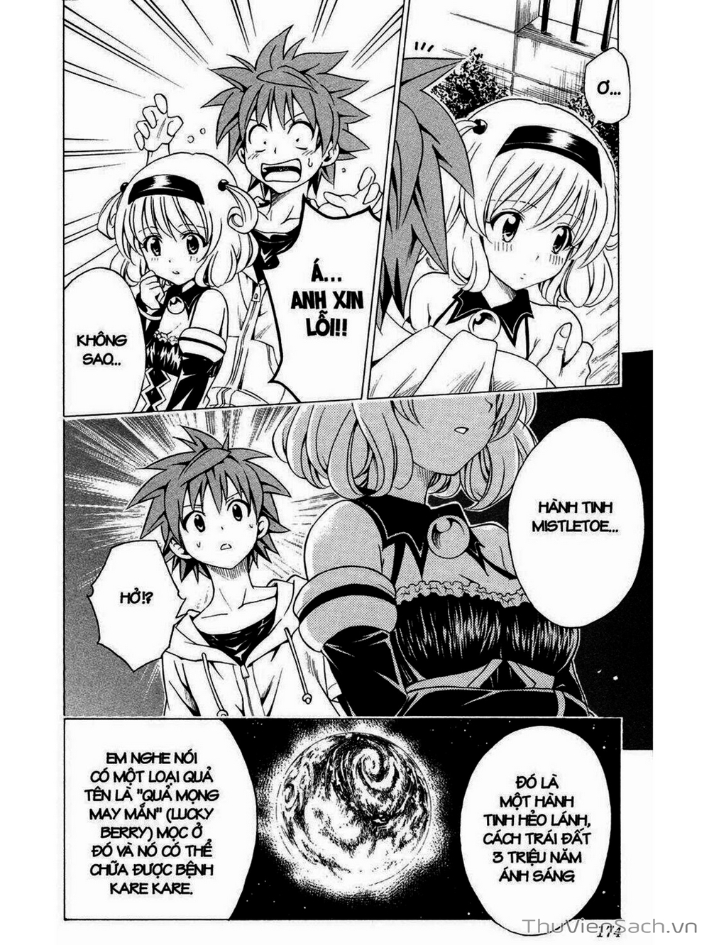 Truyện Tranh Bóng Tối Hoàng Kim - To Love Ru Darkness trang 8