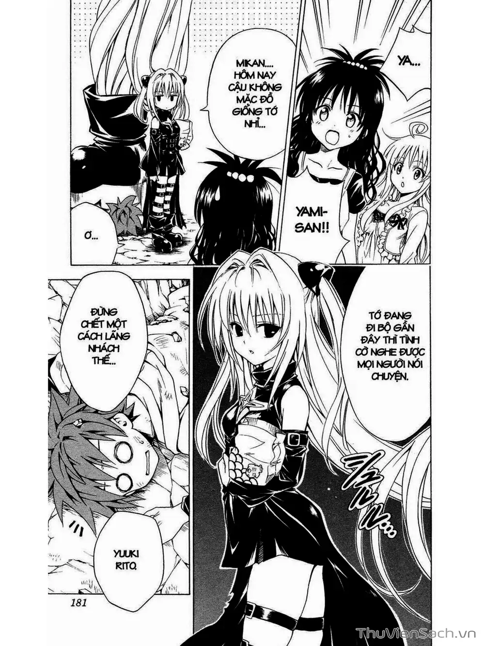 Truyện Tranh Bóng Tối Hoàng Kim - To Love Ru Darkness trang 8