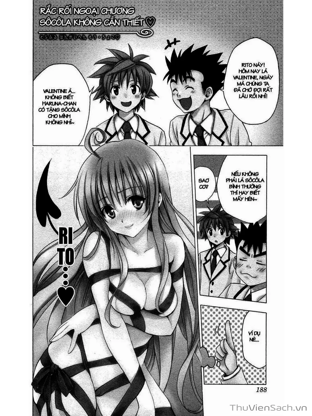 Truyện Tranh Bóng Tối Hoàng Kim - To Love Ru Darkness trang 8
