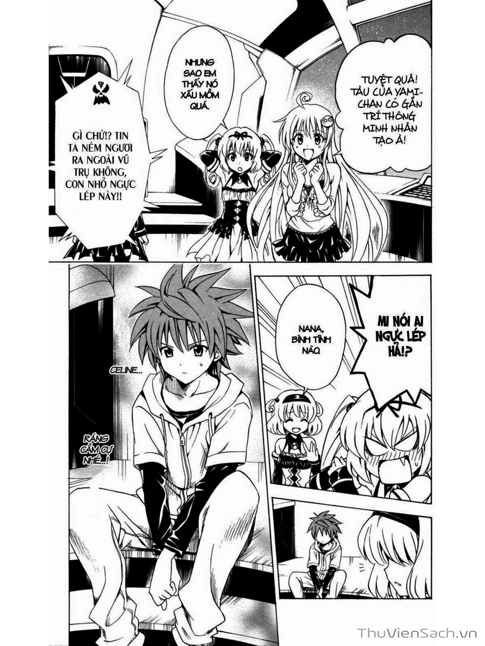 Truyện Tranh Bóng Tối Hoàng Kim - To Love Ru Darkness trang 8