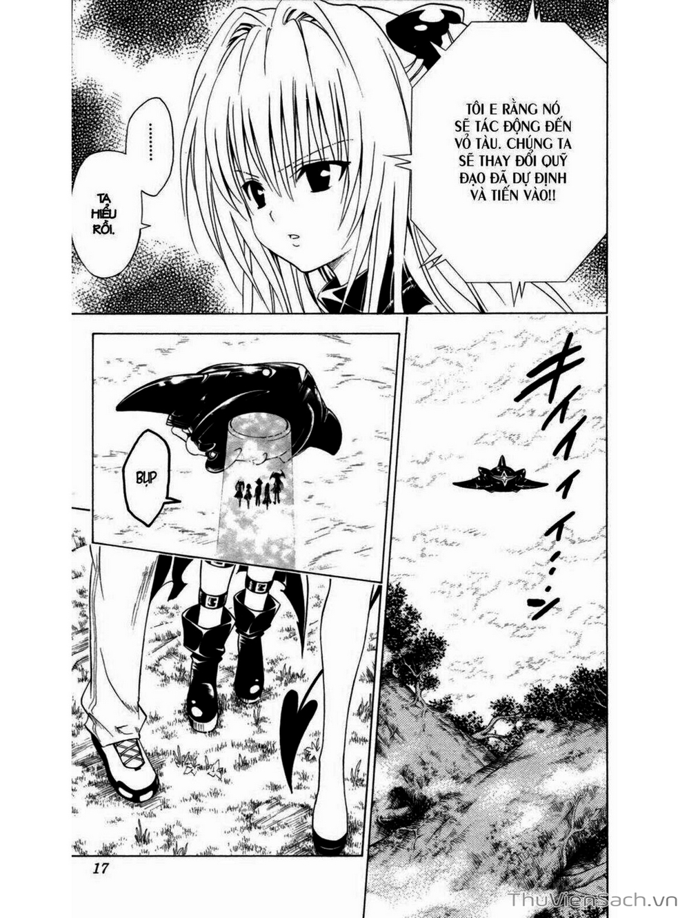 Truyện Tranh Bóng Tối Hoàng Kim - To Love Ru Darkness trang 8