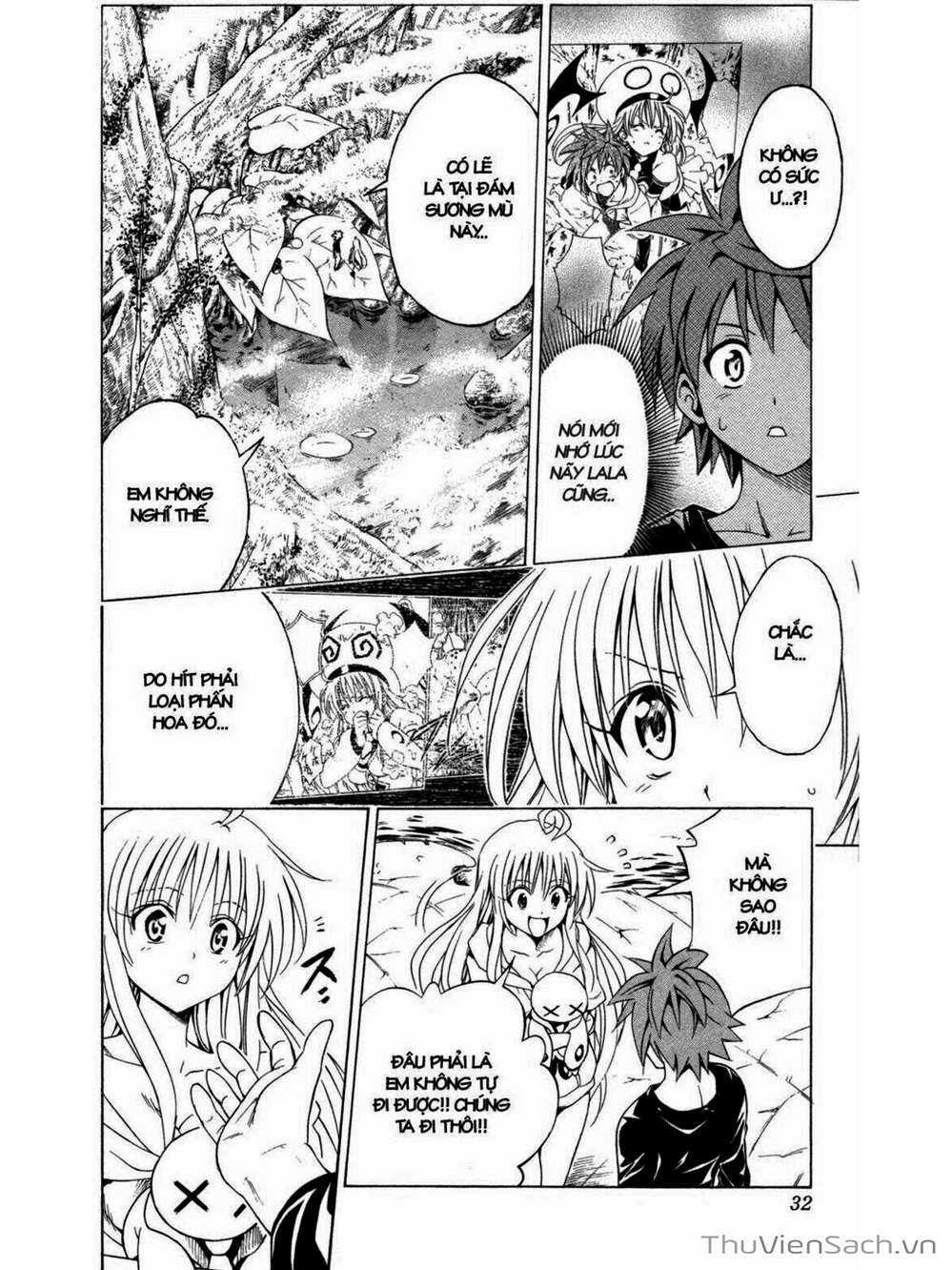 Truyện Tranh Bóng Tối Hoàng Kim - To Love Ru Darkness trang 8