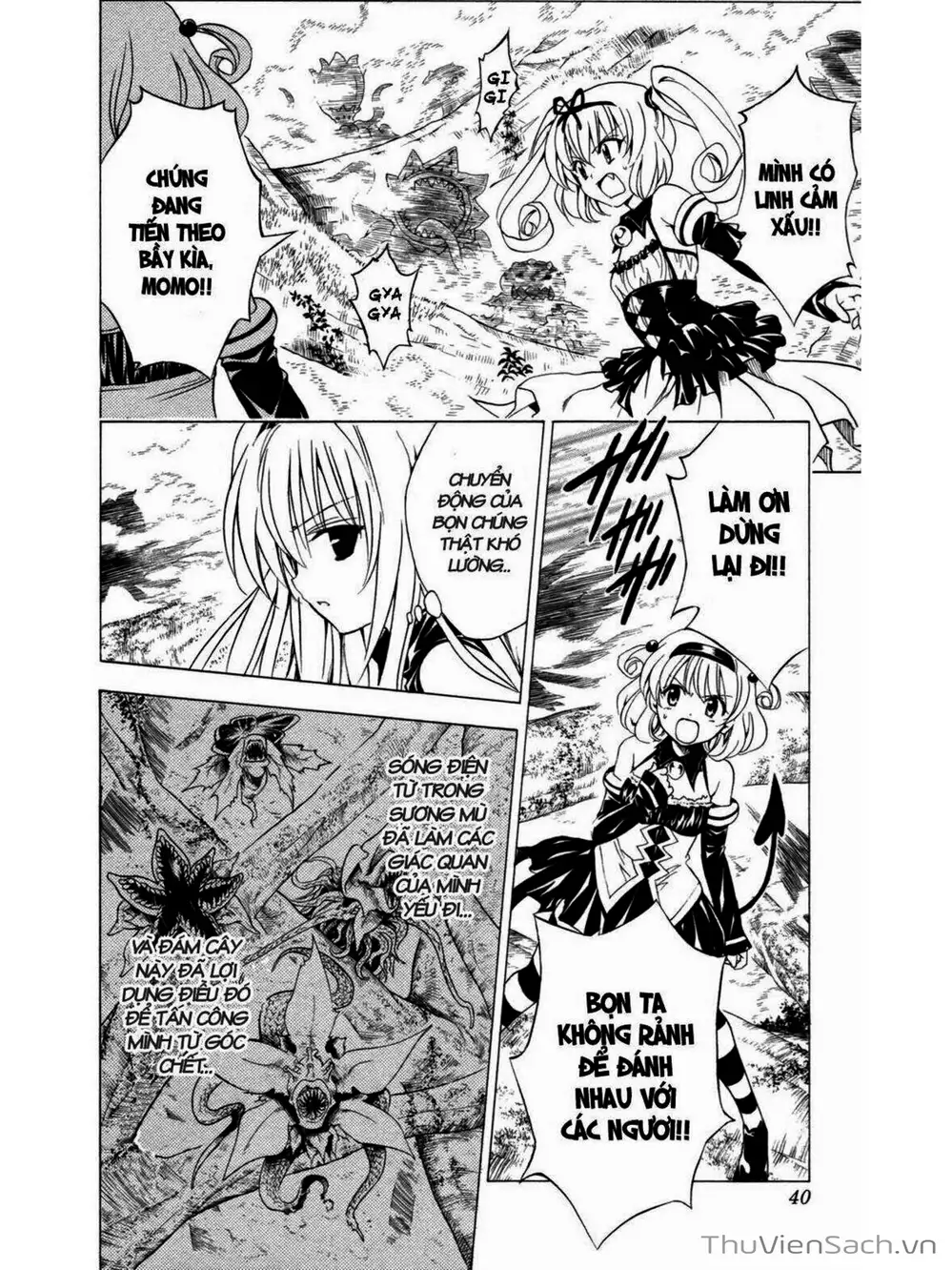 Truyện Tranh Bóng Tối Hoàng Kim - To Love Ru Darkness trang 8