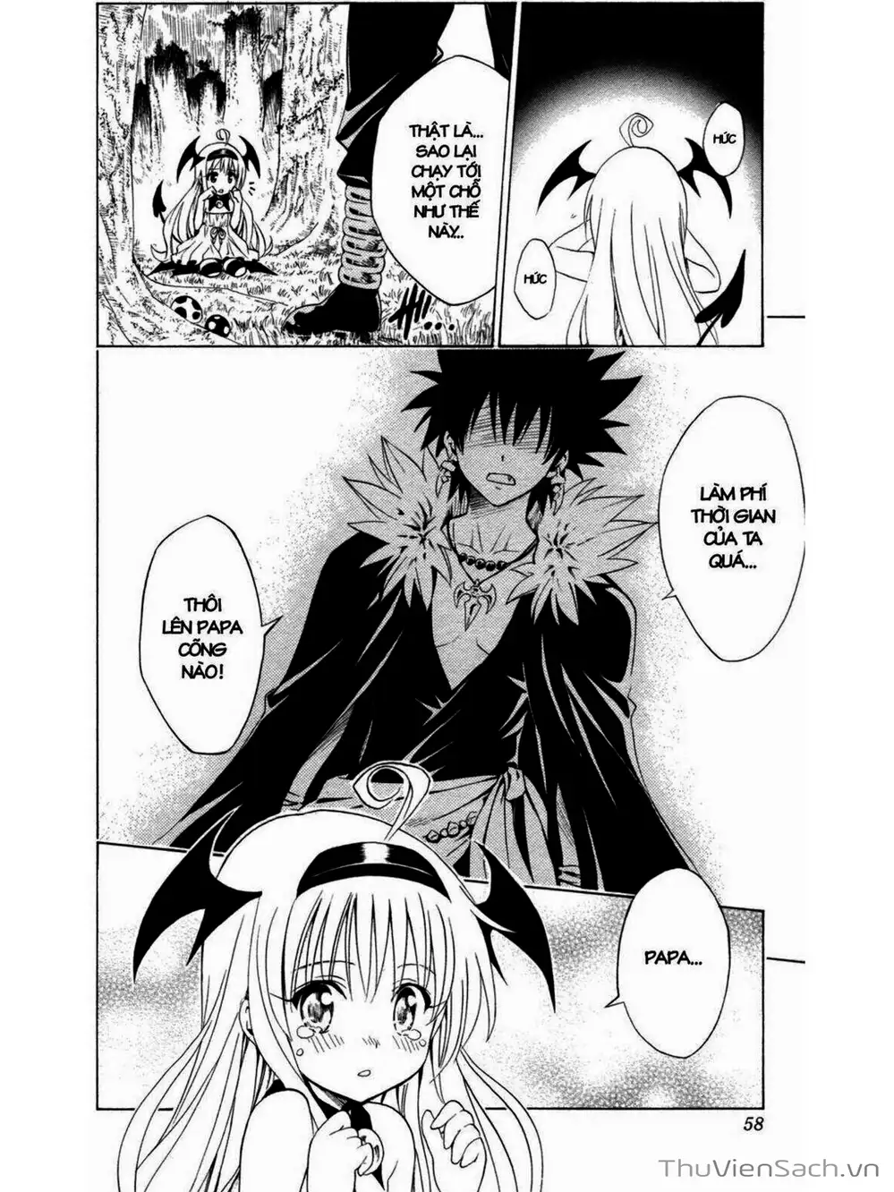 Truyện Tranh Bóng Tối Hoàng Kim - To Love Ru Darkness trang 8