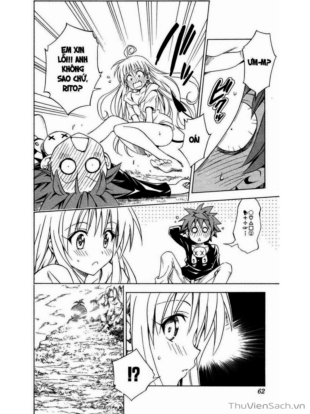 Truyện Tranh Bóng Tối Hoàng Kim - To Love Ru Darkness trang 8