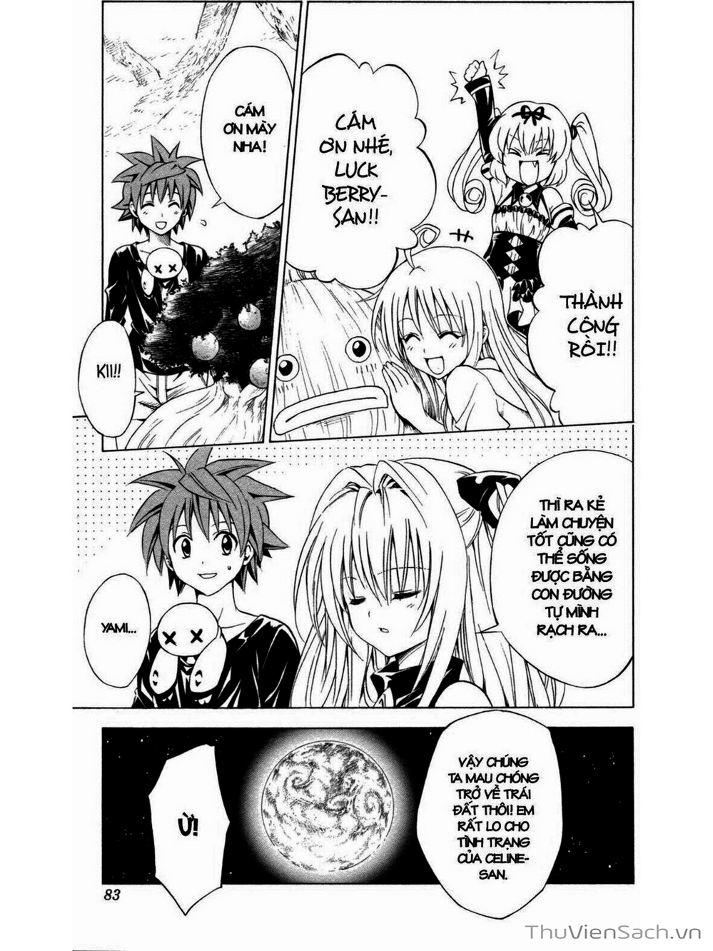 Truyện Tranh Bóng Tối Hoàng Kim - To Love Ru Darkness trang 8