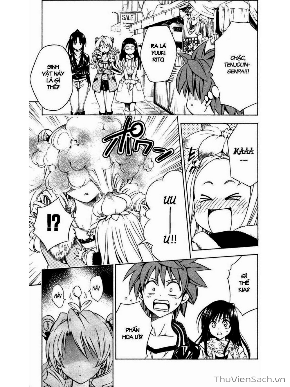 Truyện Tranh Bóng Tối Hoàng Kim - To Love Ru Darkness trang 8