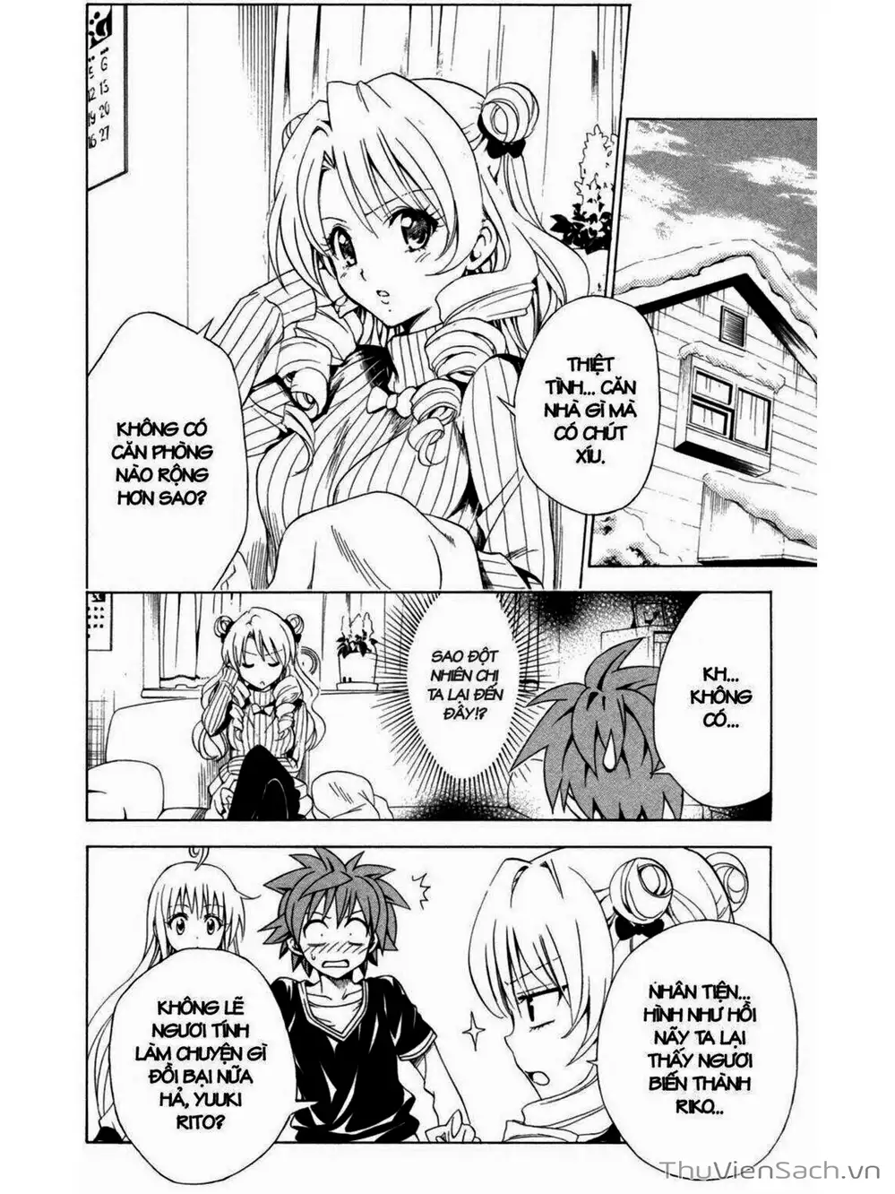 Truyện Tranh Bóng Tối Hoàng Kim - To Love Ru Darkness trang 8