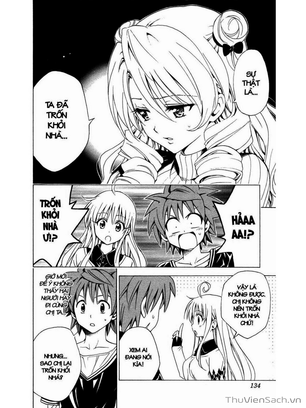 Truyện Tranh Bóng Tối Hoàng Kim - To Love Ru Darkness trang 8