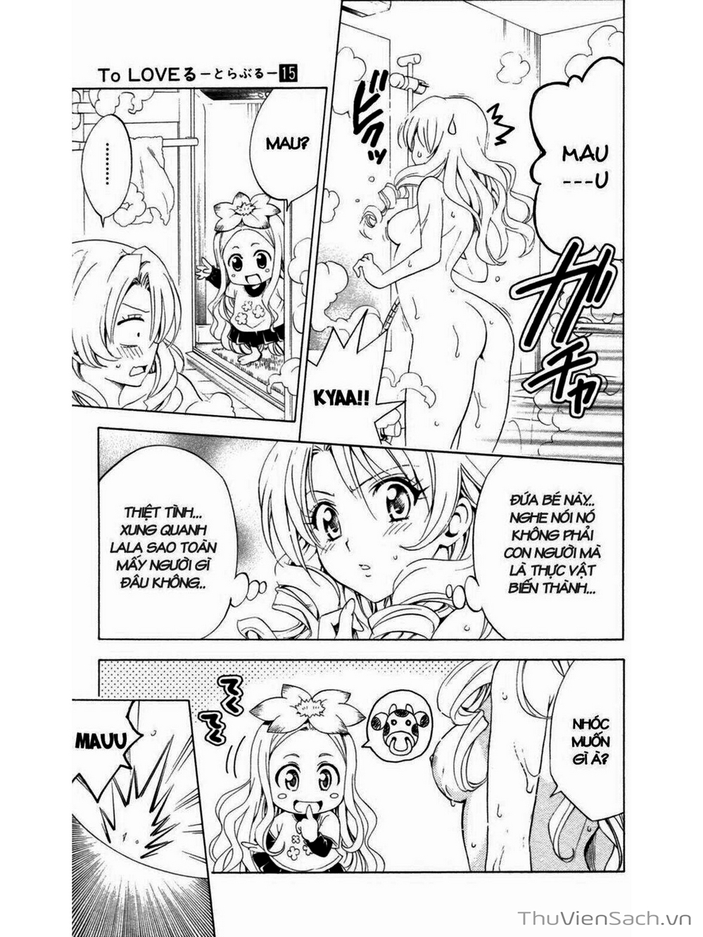 Truyện Tranh Bóng Tối Hoàng Kim - To Love Ru Darkness trang 8