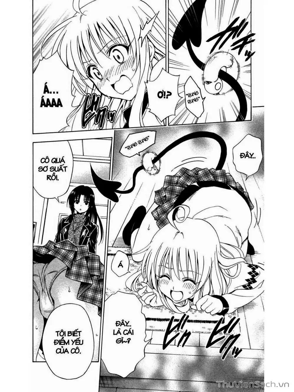 Truyện Tranh Bóng Tối Hoàng Kim - To Love Ru Darkness trang 8