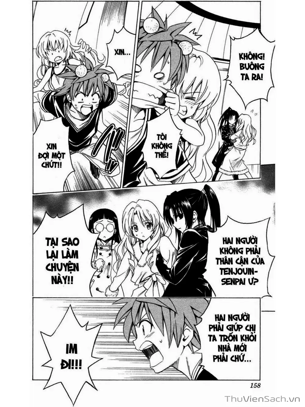 Truyện Tranh Bóng Tối Hoàng Kim - To Love Ru Darkness trang 8