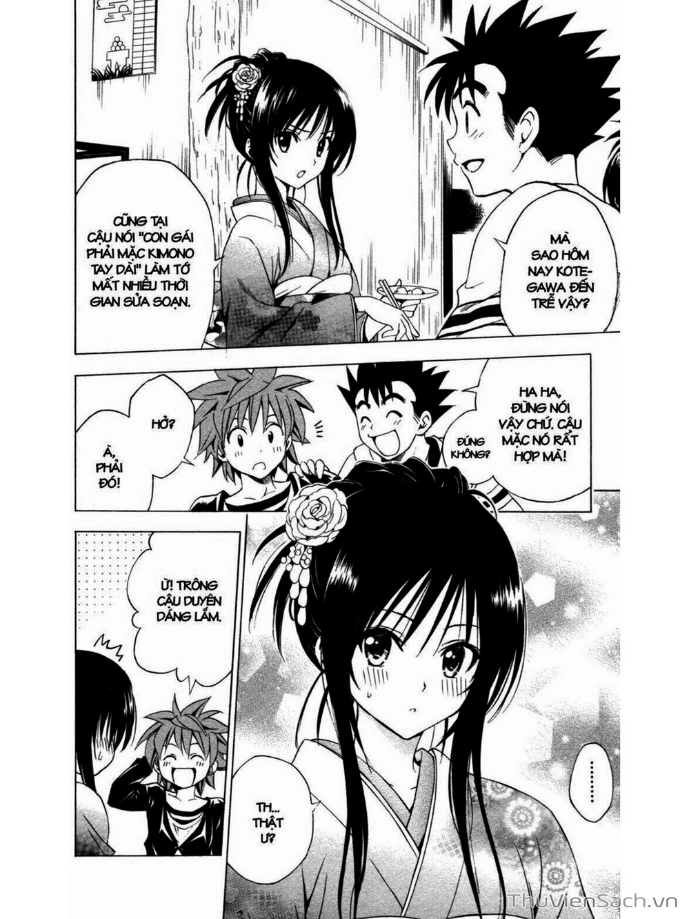 Truyện Tranh Bóng Tối Hoàng Kim - To Love Ru Darkness trang 8