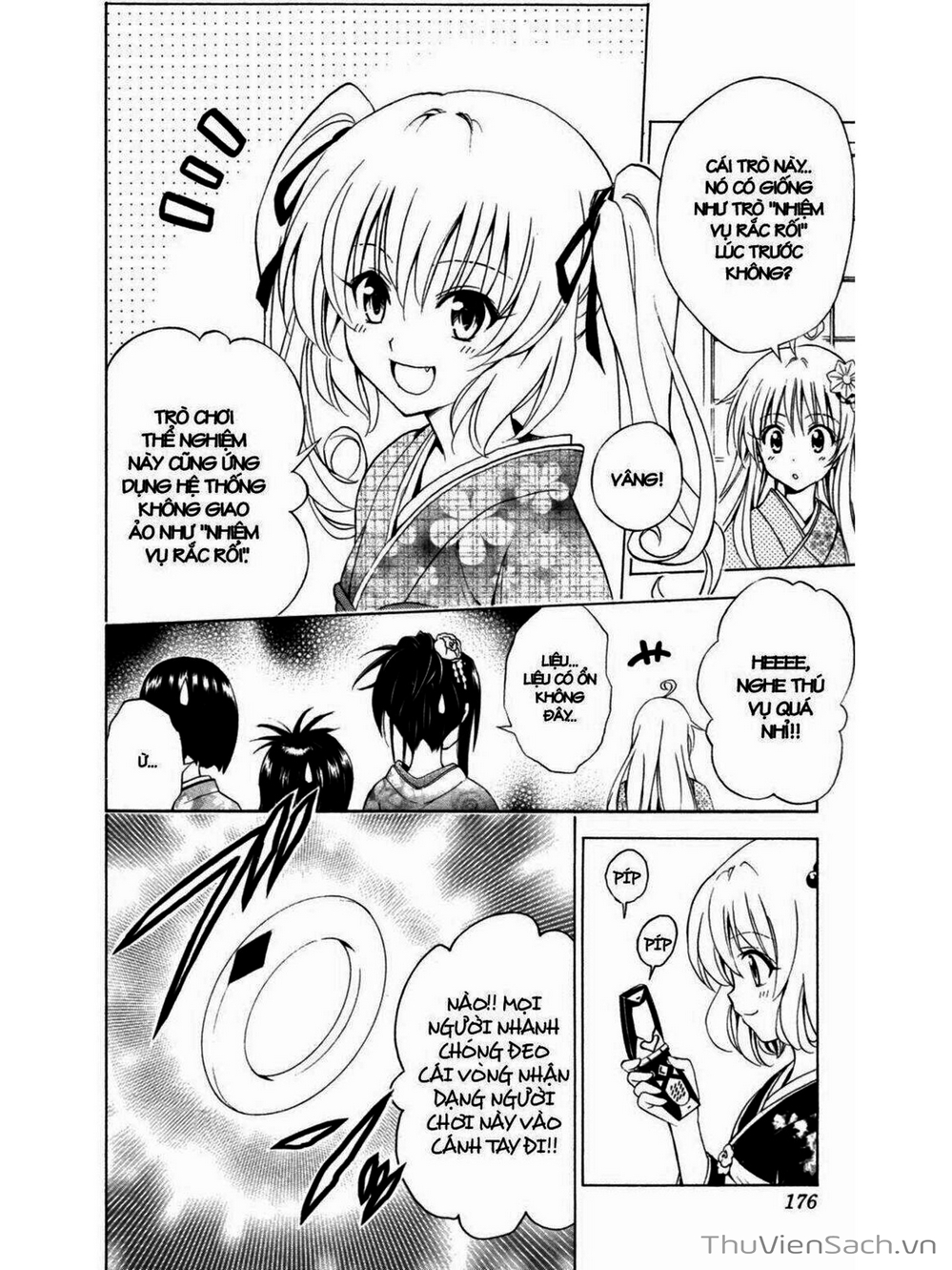 Truyện Tranh Bóng Tối Hoàng Kim - To Love Ru Darkness trang 8