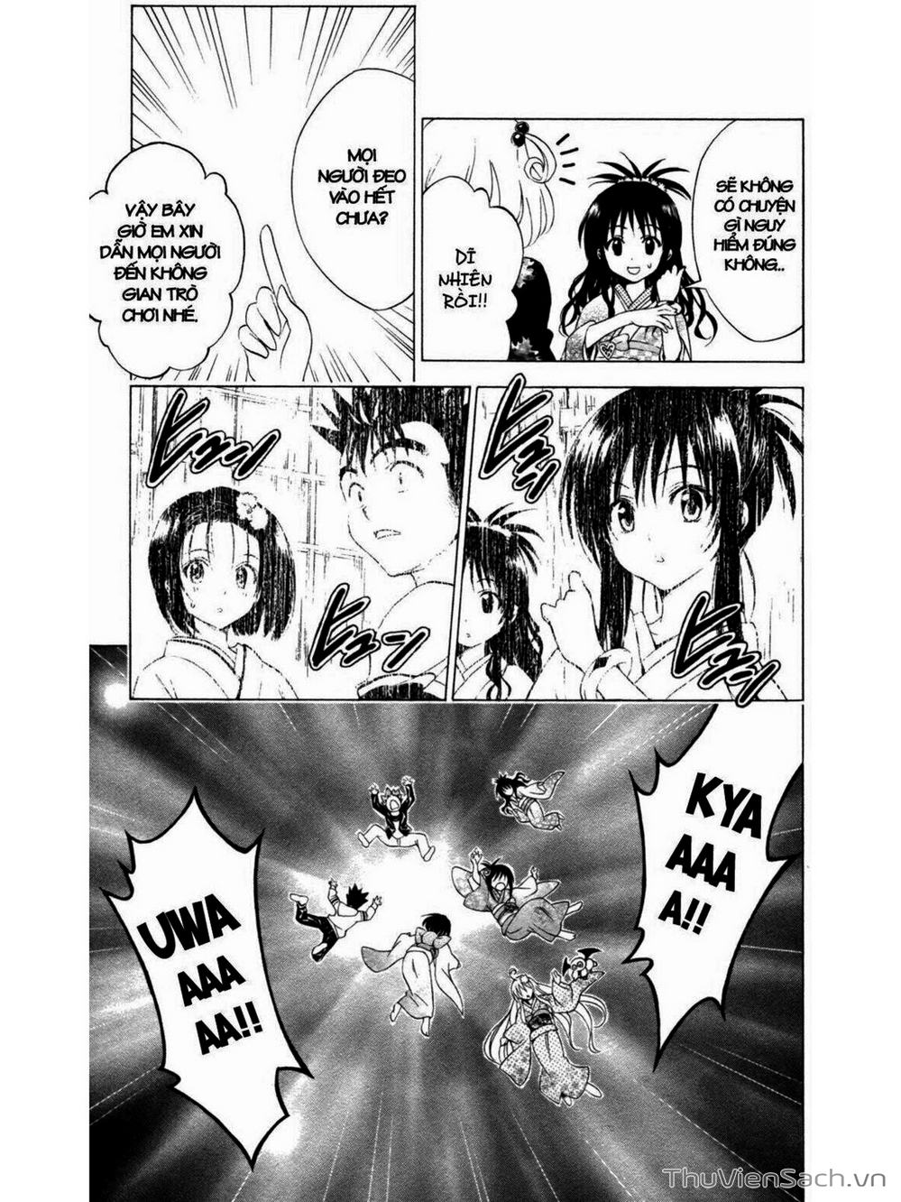 Truyện Tranh Bóng Tối Hoàng Kim - To Love Ru Darkness trang 8