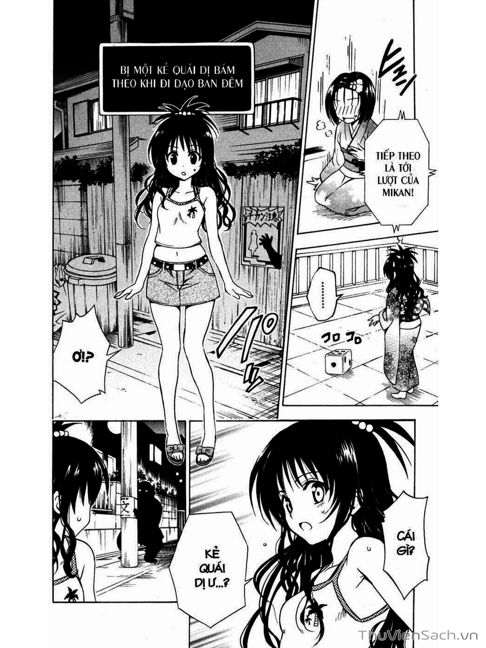 Truyện Tranh Bóng Tối Hoàng Kim - To Love Ru Darkness trang 8