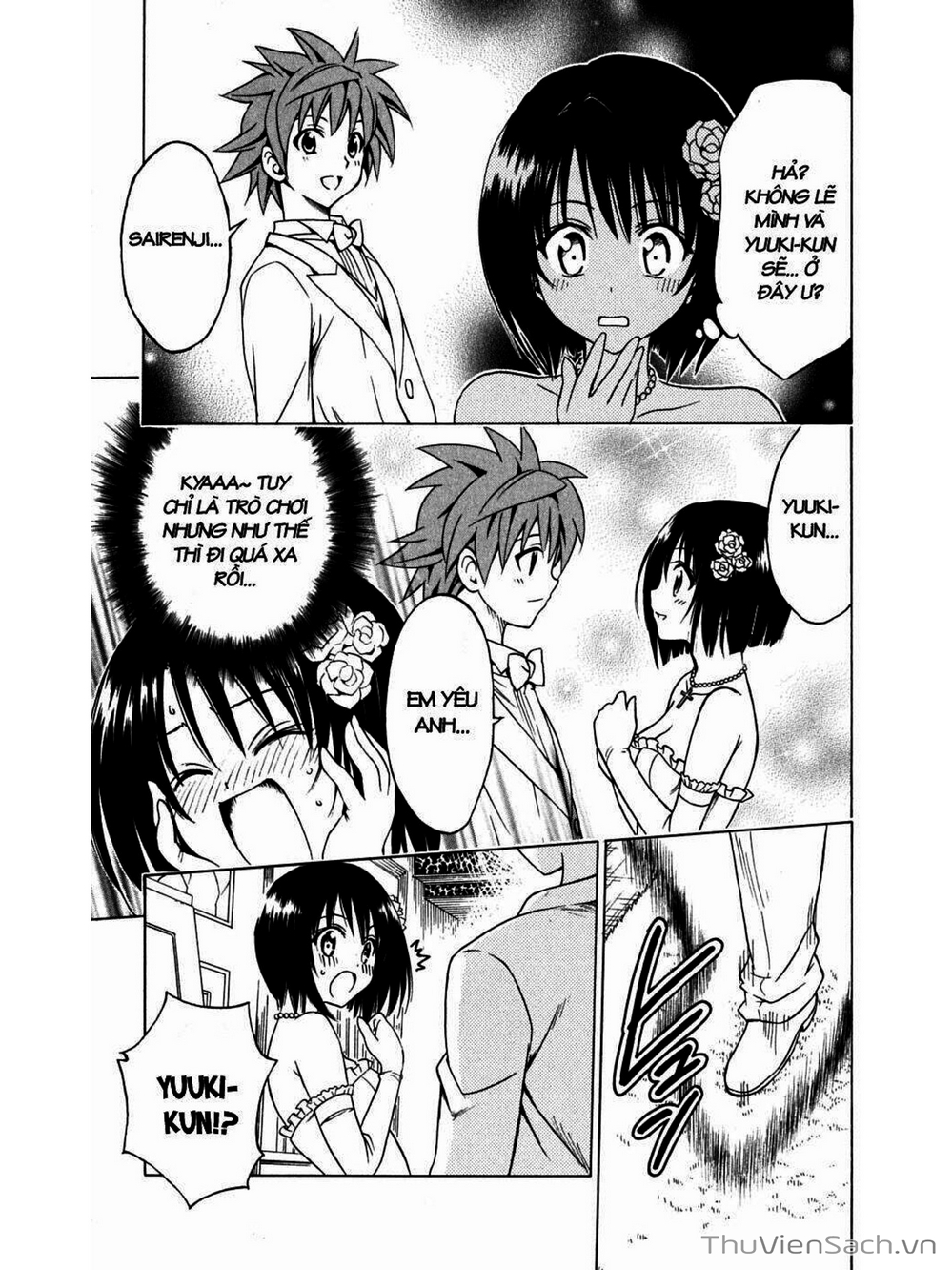 Truyện Tranh Bóng Tối Hoàng Kim - To Love Ru Darkness trang 8