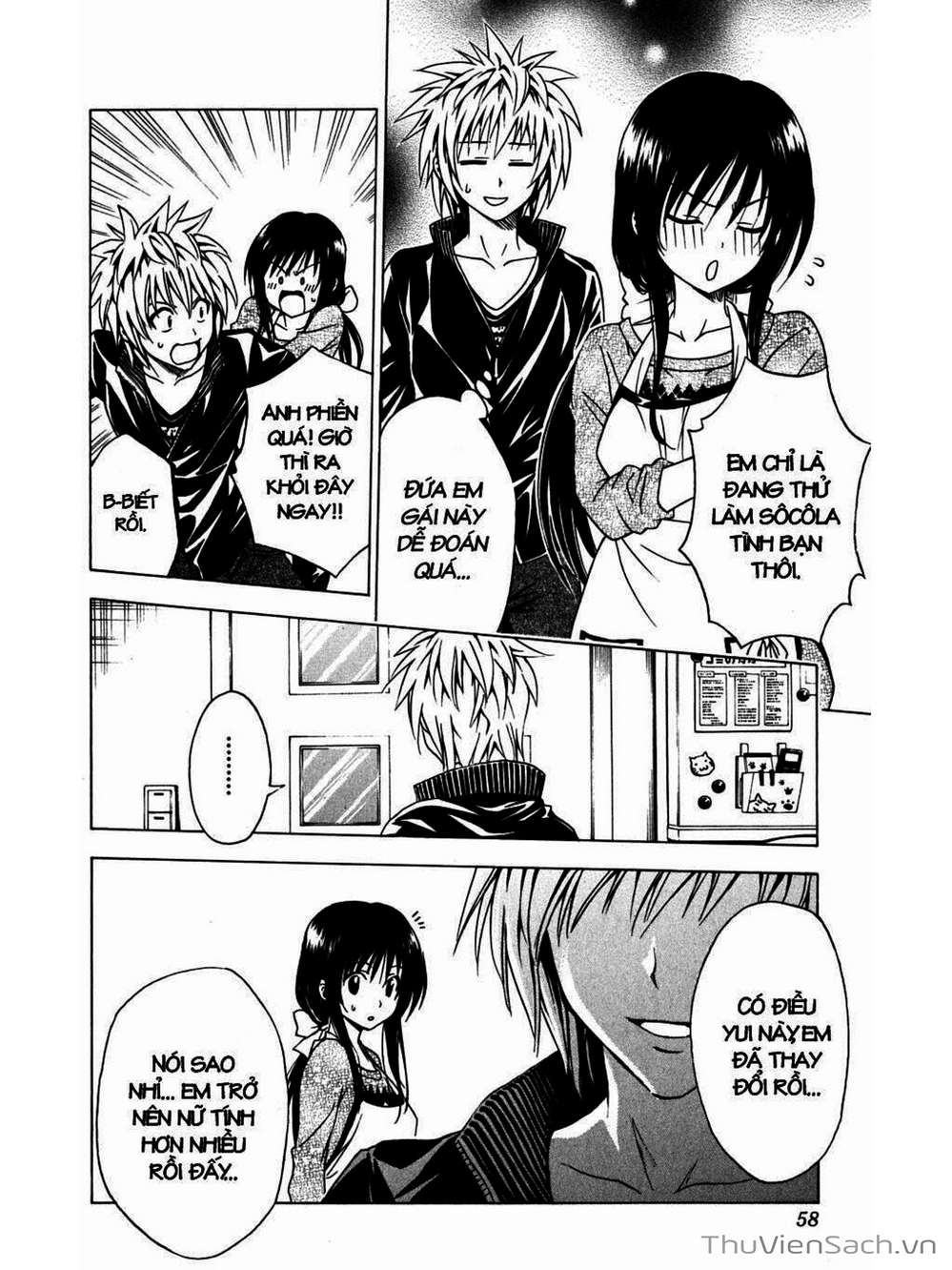 Truyện Tranh Bóng Tối Hoàng Kim - To Love Ru Darkness trang 8