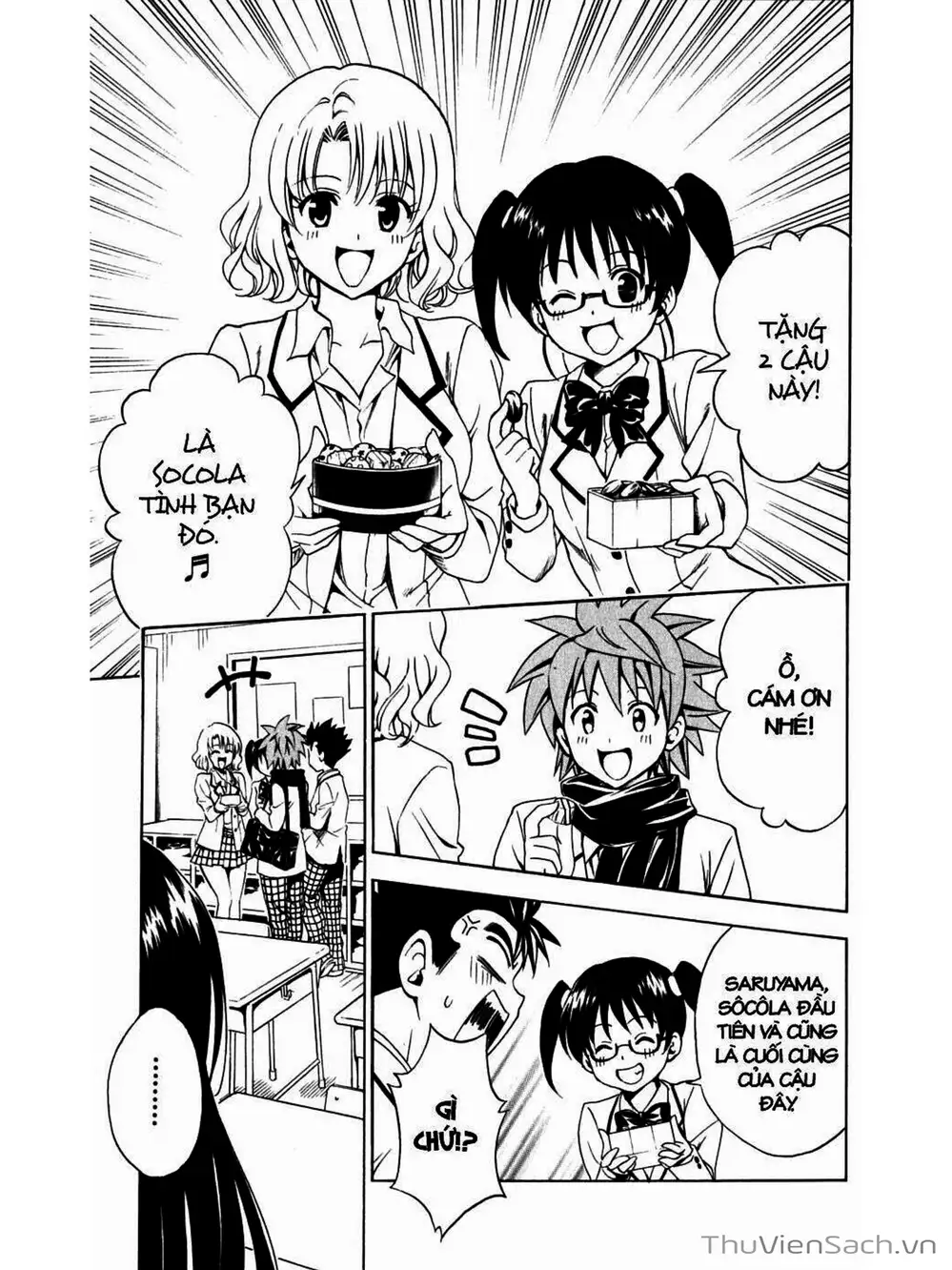 Truyện Tranh Bóng Tối Hoàng Kim - To Love Ru Darkness trang 8