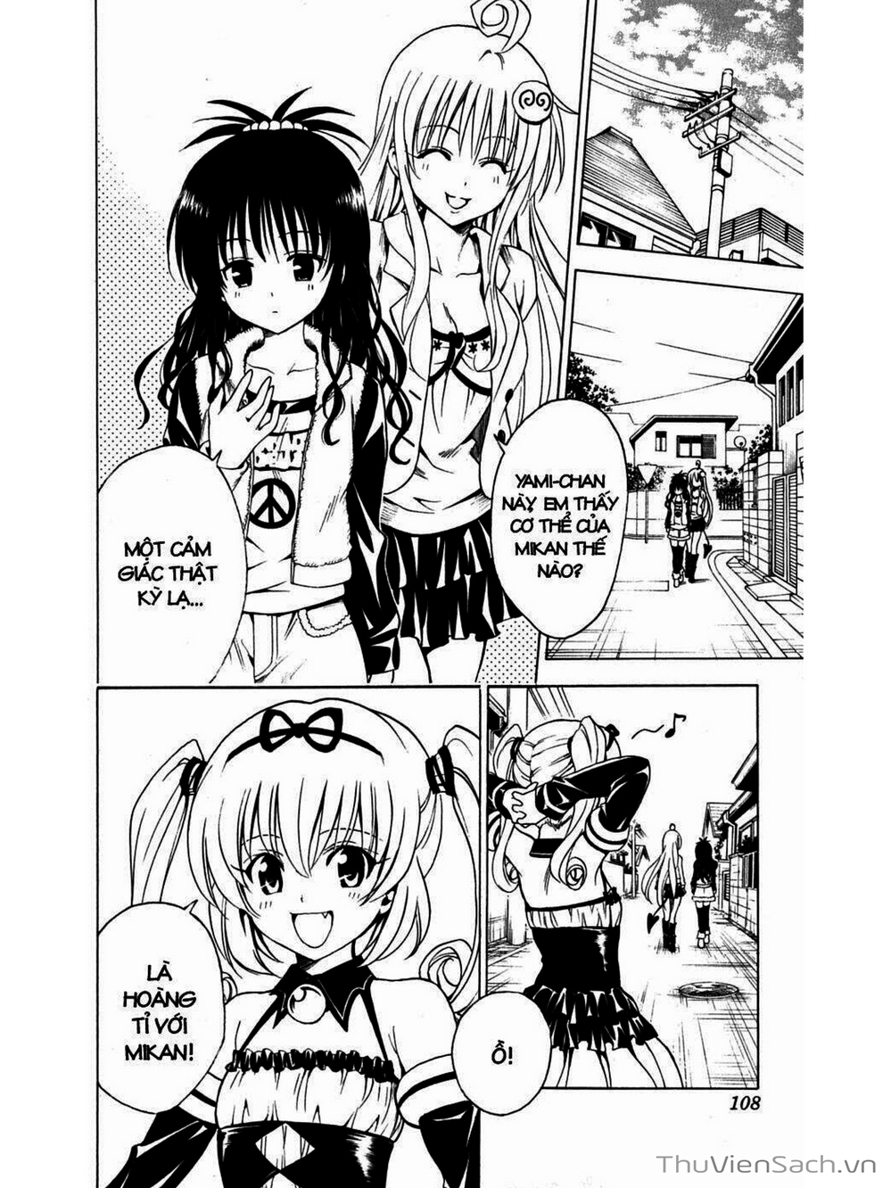 Truyện Tranh Bóng Tối Hoàng Kim - To Love Ru Darkness trang 8