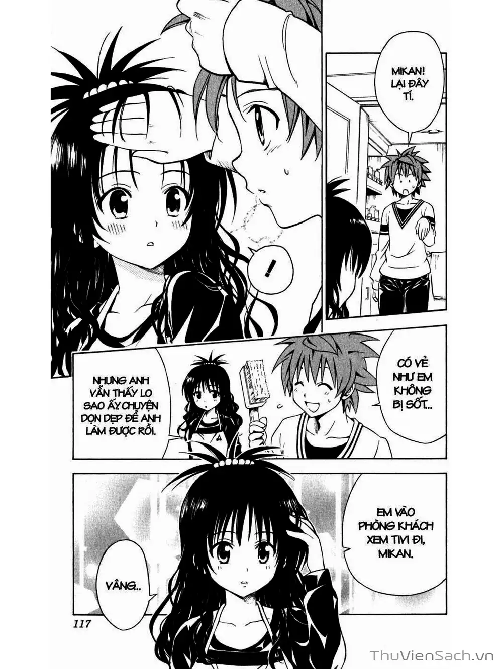Truyện Tranh Bóng Tối Hoàng Kim - To Love Ru Darkness trang 8