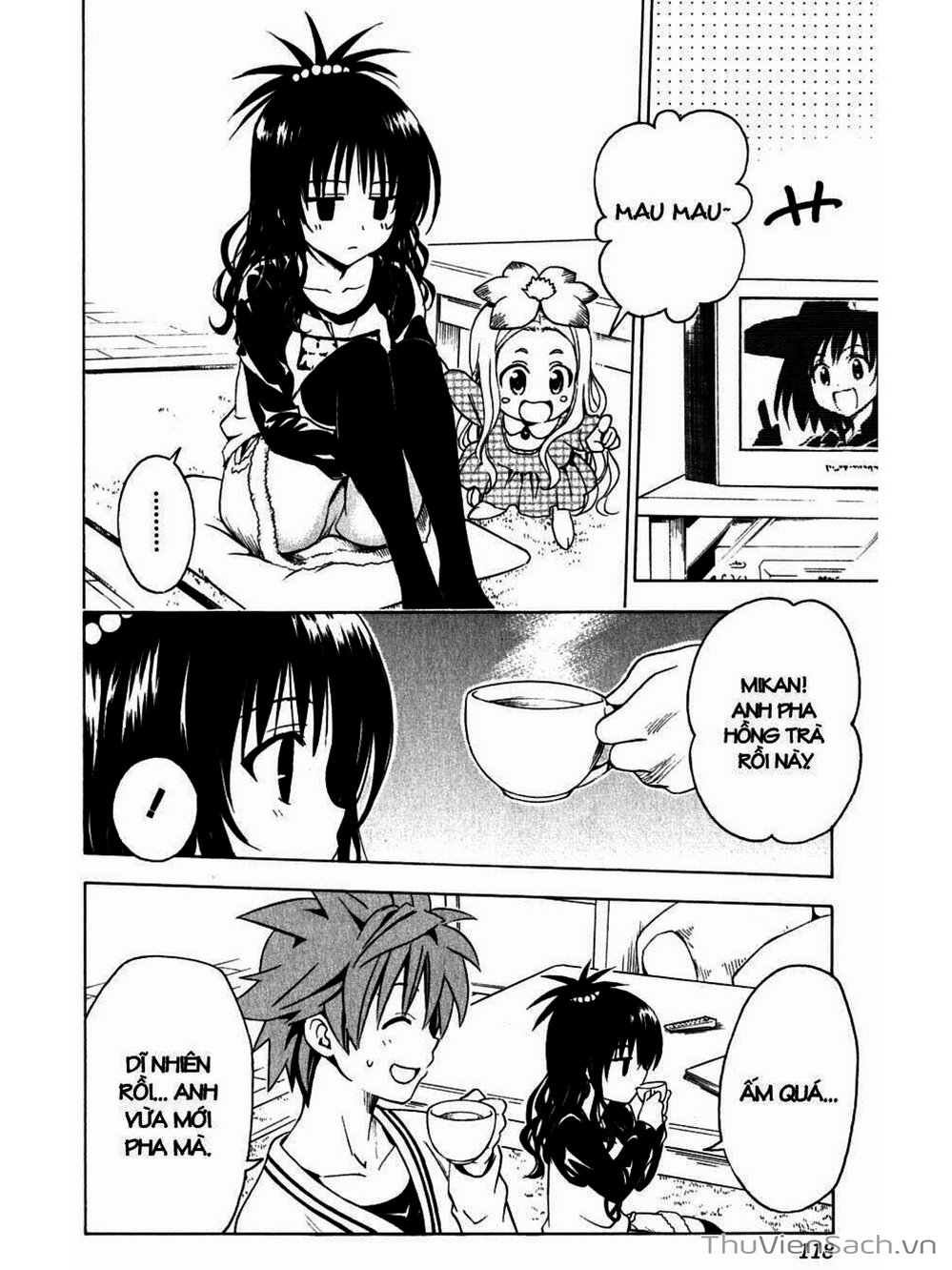 Truyện Tranh Bóng Tối Hoàng Kim - To Love Ru Darkness trang 8