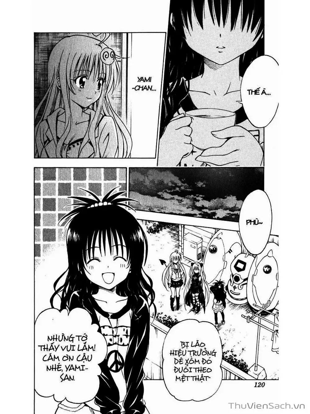 Truyện Tranh Bóng Tối Hoàng Kim - To Love Ru Darkness trang 8