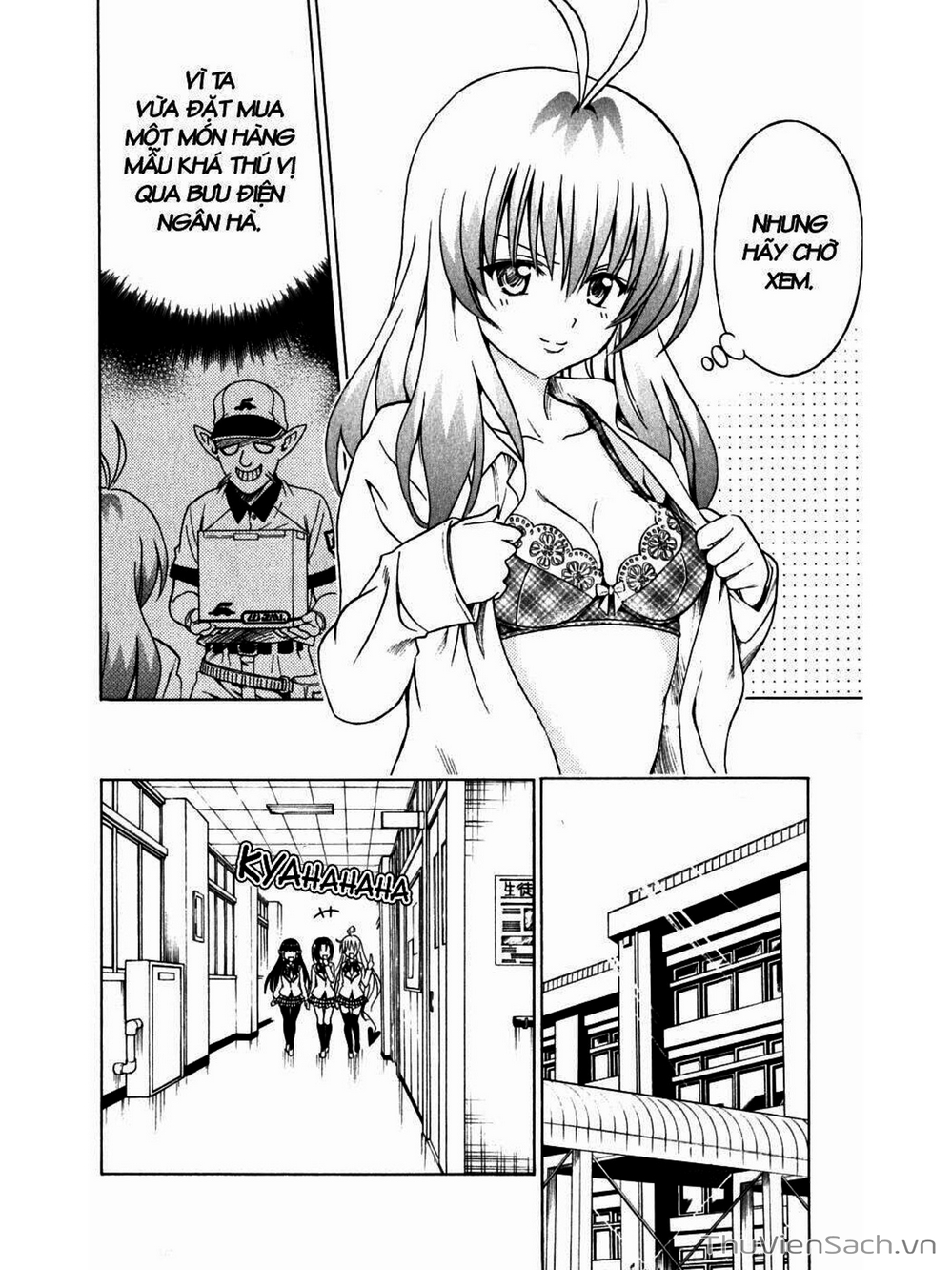 Truyện Tranh Bóng Tối Hoàng Kim - To Love Ru Darkness trang 8