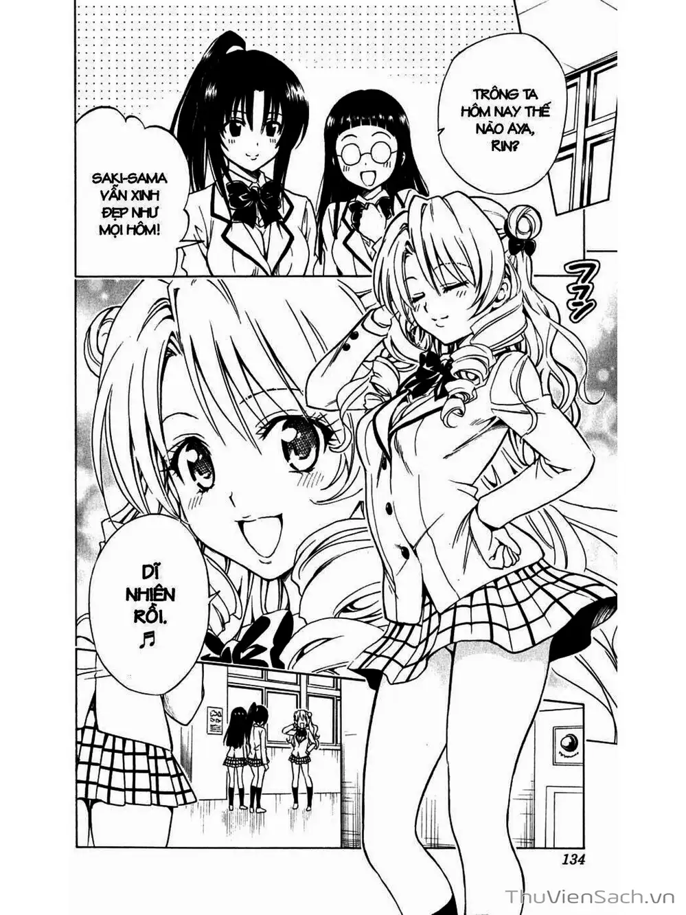 Truyện Tranh Bóng Tối Hoàng Kim - To Love Ru Darkness trang 8