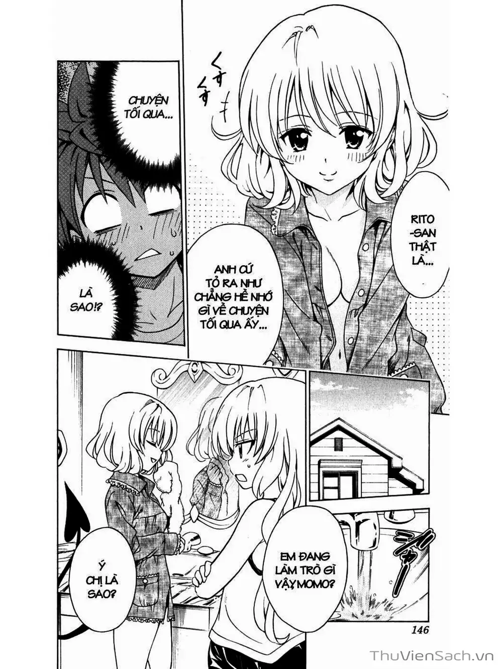 Truyện Tranh Bóng Tối Hoàng Kim - To Love Ru Darkness trang 8