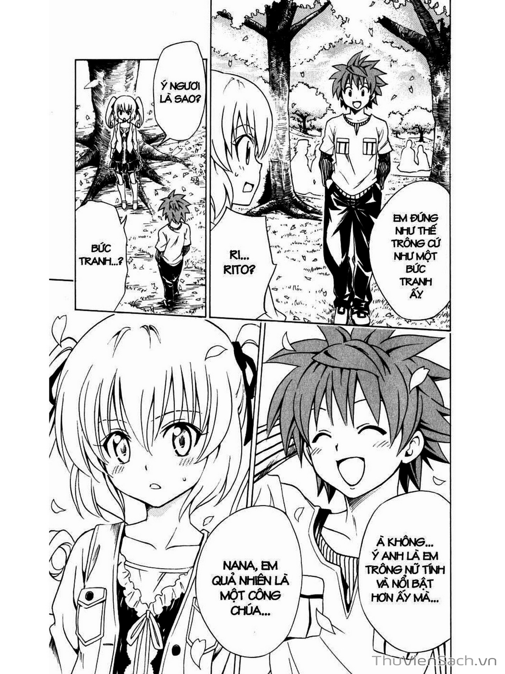 Truyện Tranh Bóng Tối Hoàng Kim - To Love Ru Darkness trang 8