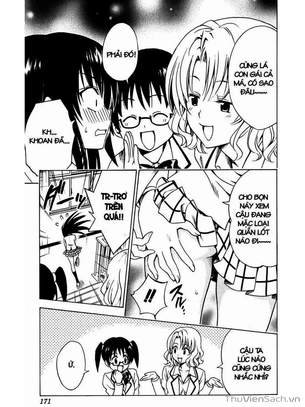 Truyện Tranh Bóng Tối Hoàng Kim - To Love Ru Darkness trang 8