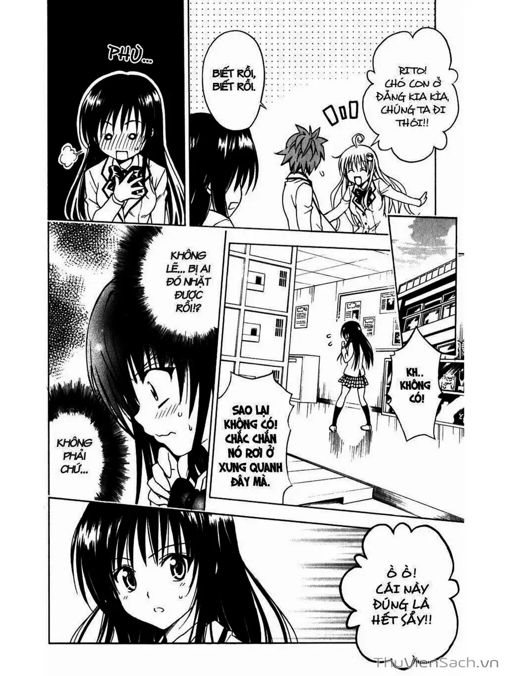 Truyện Tranh Bóng Tối Hoàng Kim - To Love Ru Darkness trang 8