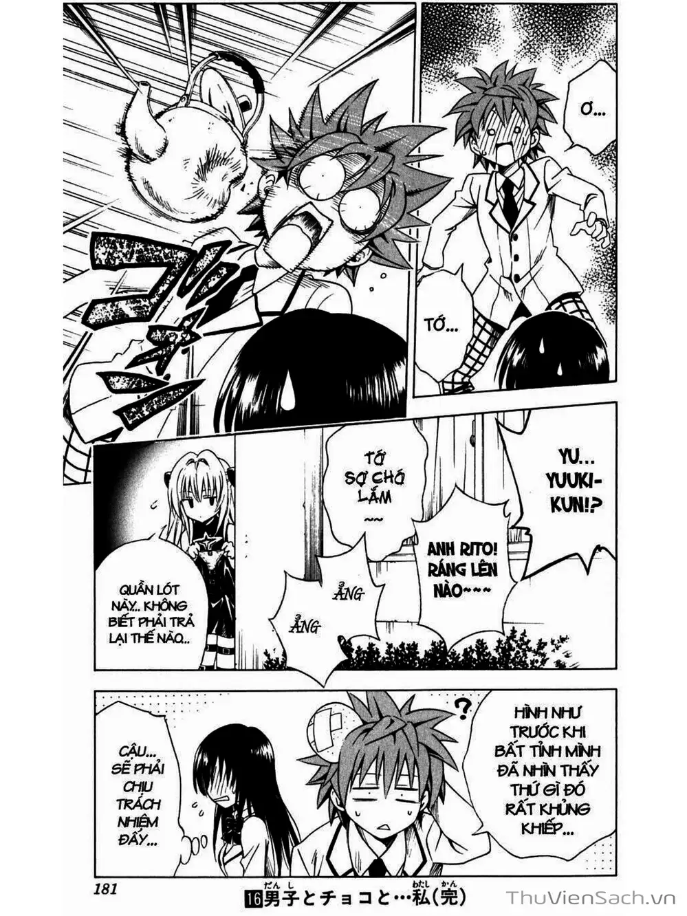 Truyện Tranh Bóng Tối Hoàng Kim - To Love Ru Darkness trang 8