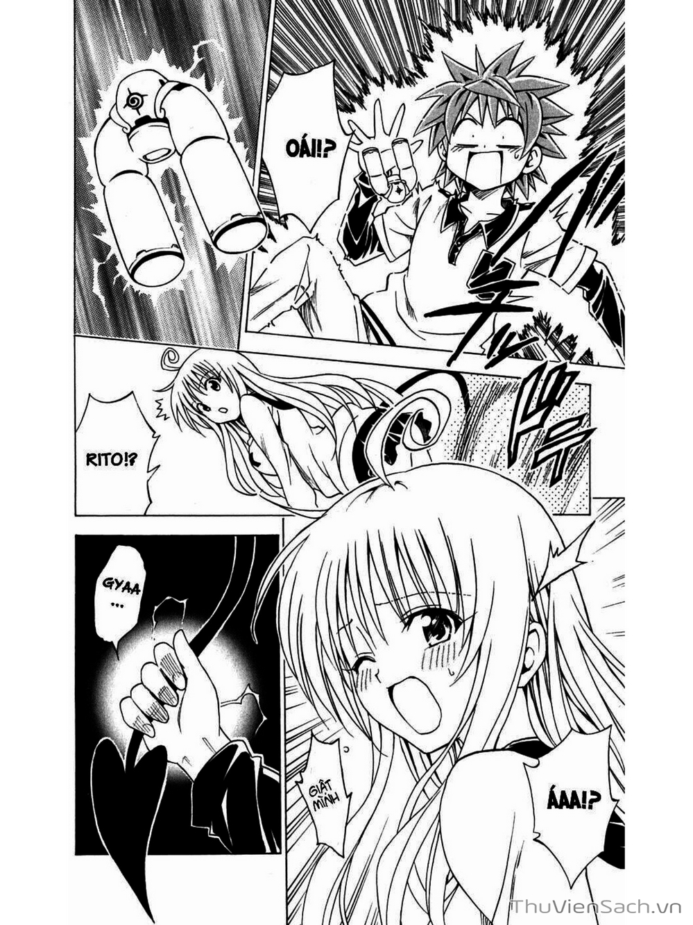 Truyện Tranh Bóng Tối Hoàng Kim - To Love Ru Darkness trang 8