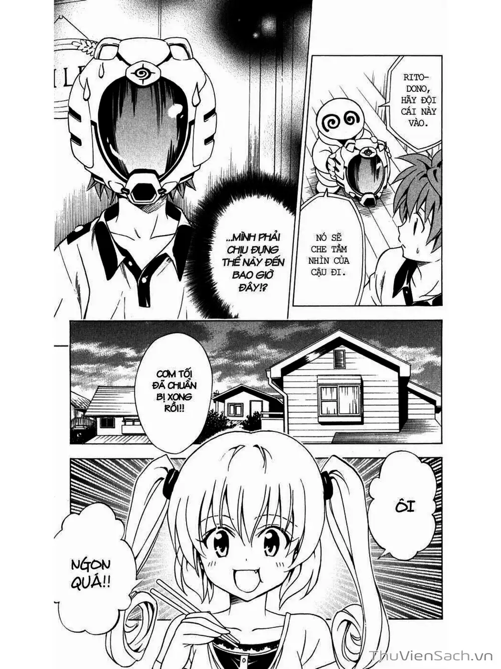 Truyện Tranh Bóng Tối Hoàng Kim - To Love Ru Darkness trang 8