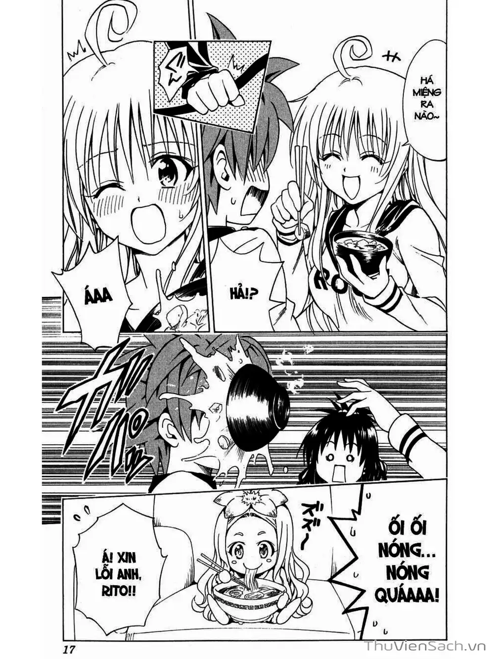 Truyện Tranh Bóng Tối Hoàng Kim - To Love Ru Darkness trang 8