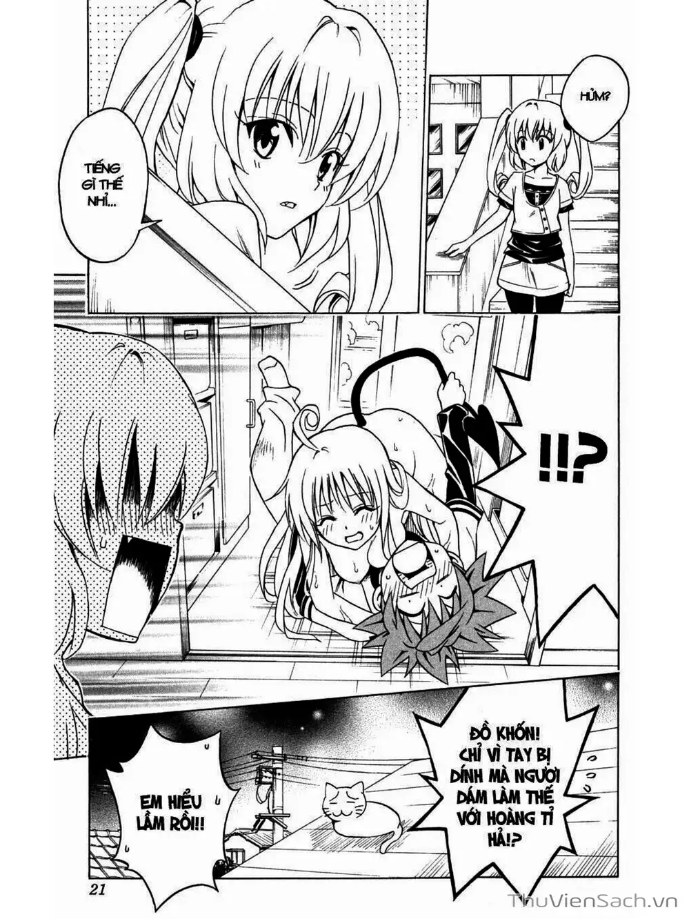 Truyện Tranh Bóng Tối Hoàng Kim - To Love Ru Darkness trang 8