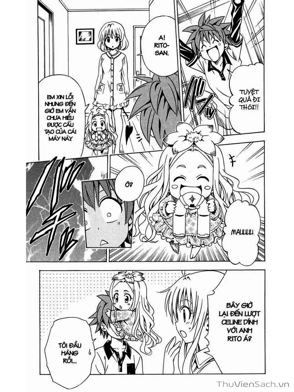 Truyện Tranh Bóng Tối Hoàng Kim - To Love Ru Darkness trang 8