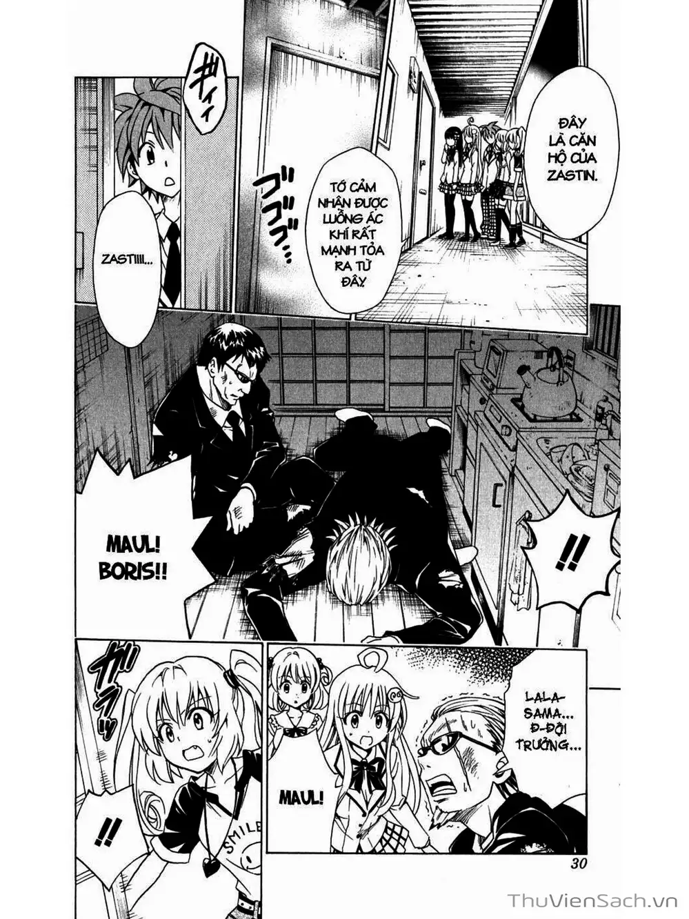 Truyện Tranh Bóng Tối Hoàng Kim - To Love Ru Darkness trang 8