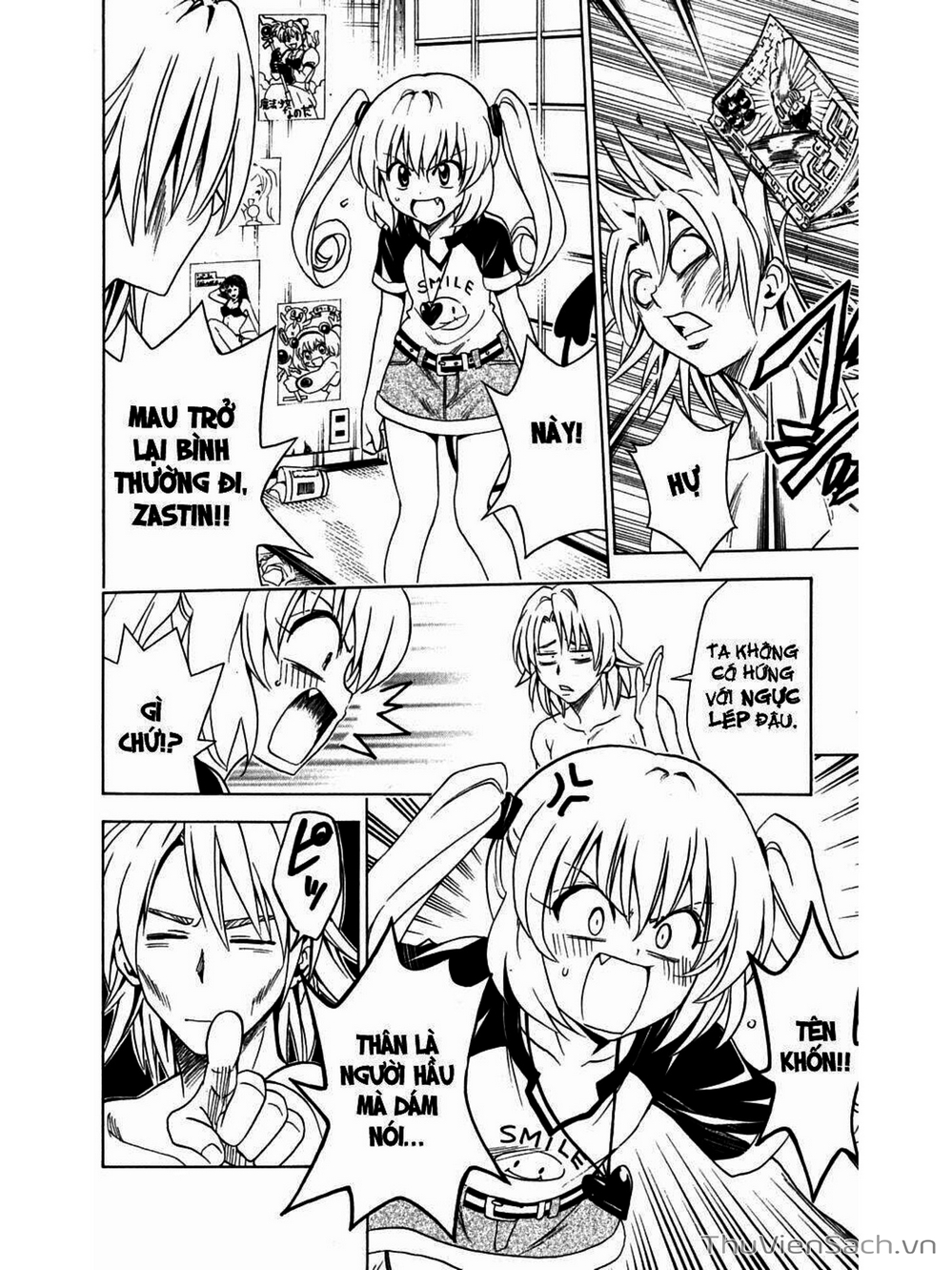 Truyện Tranh Bóng Tối Hoàng Kim - To Love Ru Darkness trang 8