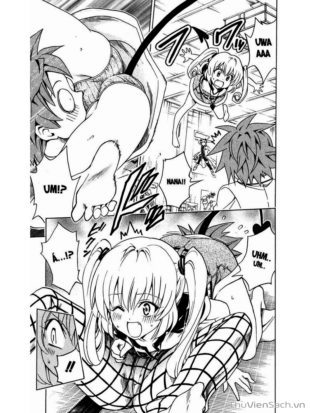 Truyện Tranh Bóng Tối Hoàng Kim - To Love Ru Darkness trang 8