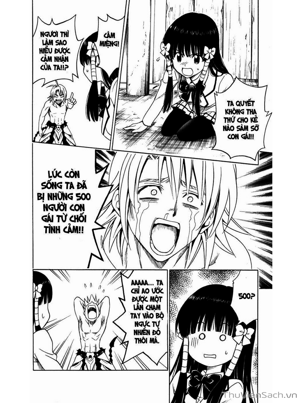 Truyện Tranh Bóng Tối Hoàng Kim - To Love Ru Darkness trang 8