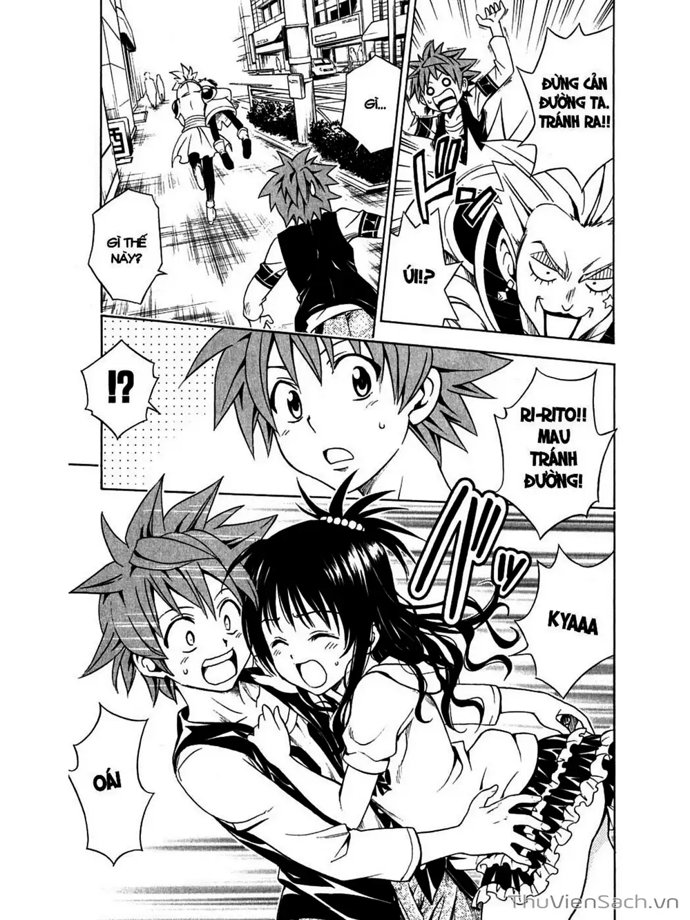 Truyện Tranh Bóng Tối Hoàng Kim - To Love Ru Darkness trang 8