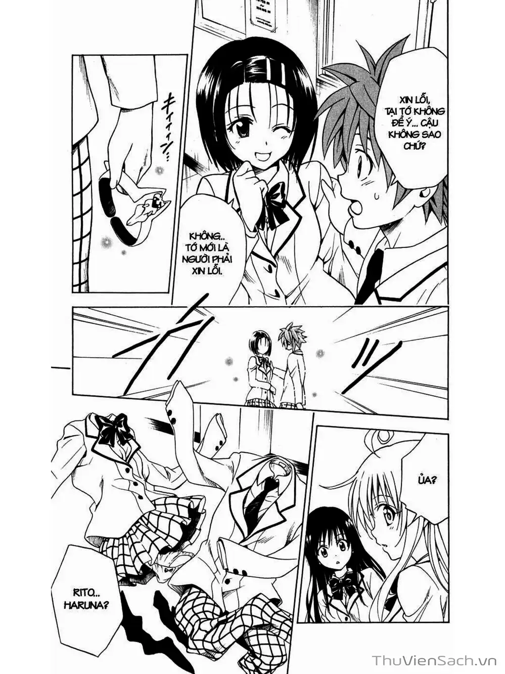 Truyện Tranh Bóng Tối Hoàng Kim - To Love Ru Darkness trang 8